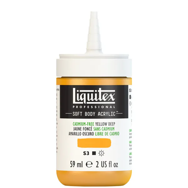 CADMIUM-FREE YELLOW DEEP 59ML LQX PRO SOFT BODY