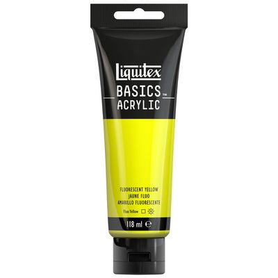 FLUORESCENT YELLOW 118ML LQX BASICS