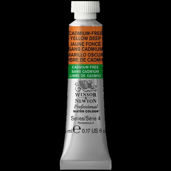 CADMIUM FREE YELLOW DEEP 5ML TUBE W&N pwc