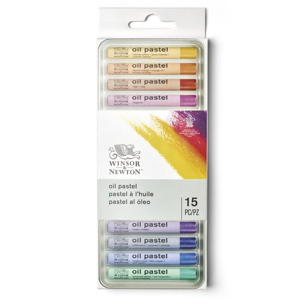 W&N OLJEPASTEL SETT 15 STK
