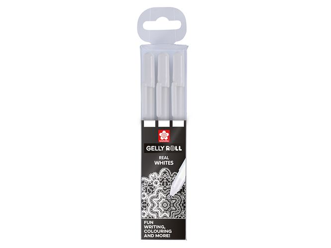 Hovedbilde Sakura Gelly Roll - Basic Set 3stk Hvit 08