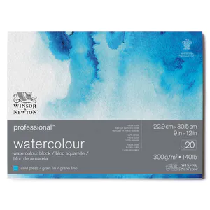 Hovedbilde W&N PROFESSIONAL WATERCOLOUR BLK COLD 300 23X30.5 ...