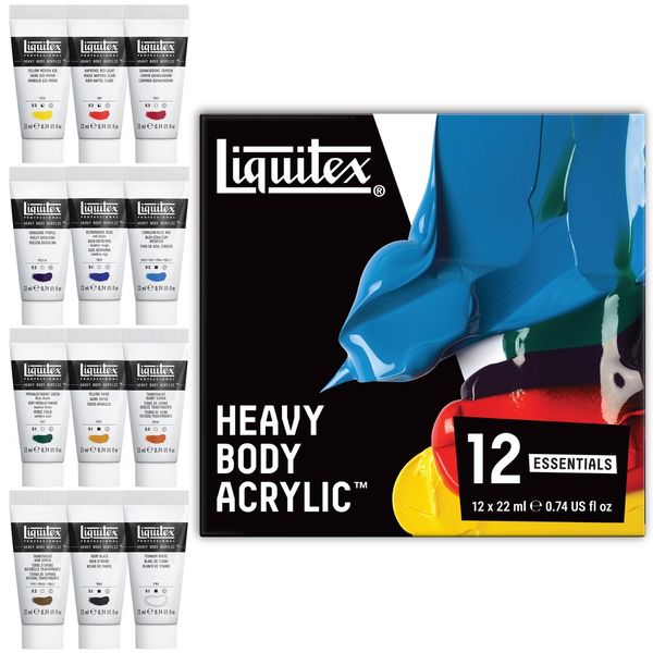 LIQUITEX PRO HEAVY BODY 12X22ML SET