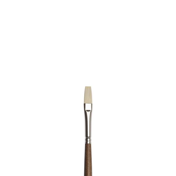 FLAT SIZE 4 W&N ARTISTS' OIL SYNTHETIC HOG BRUSH