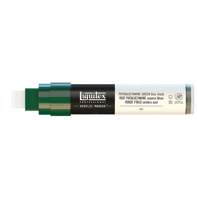 Hovedbilde LQX PRO PAINT MARKER WIDE PHTHALO GREEN BLUE ...